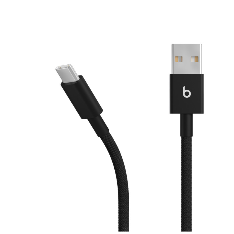 APPLE - Beats USB-A/USB-C Woven Cable (1.5m) - Bolt Black