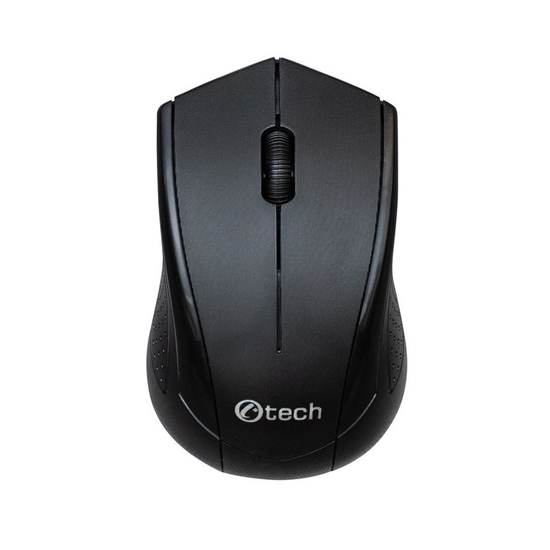 C-TECH WLM-07/Kancelárska/Optická/1 200 DPI/Bezdrôtová USB/Čierna