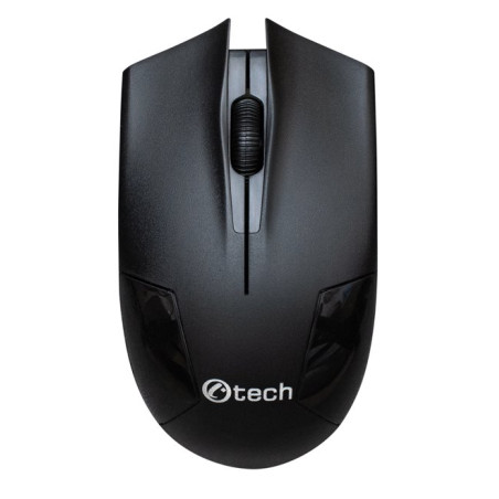 C-TECH WLM-08/Kancelárska/Optická/1 200 DPI/Bezdrôtová USB/Čierna