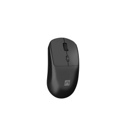 Laserová bezdrôtová myš Natec HAWK 2/Kancelárska/Laserová/3 200 DPI/Bezdrôtové USB/Čierna