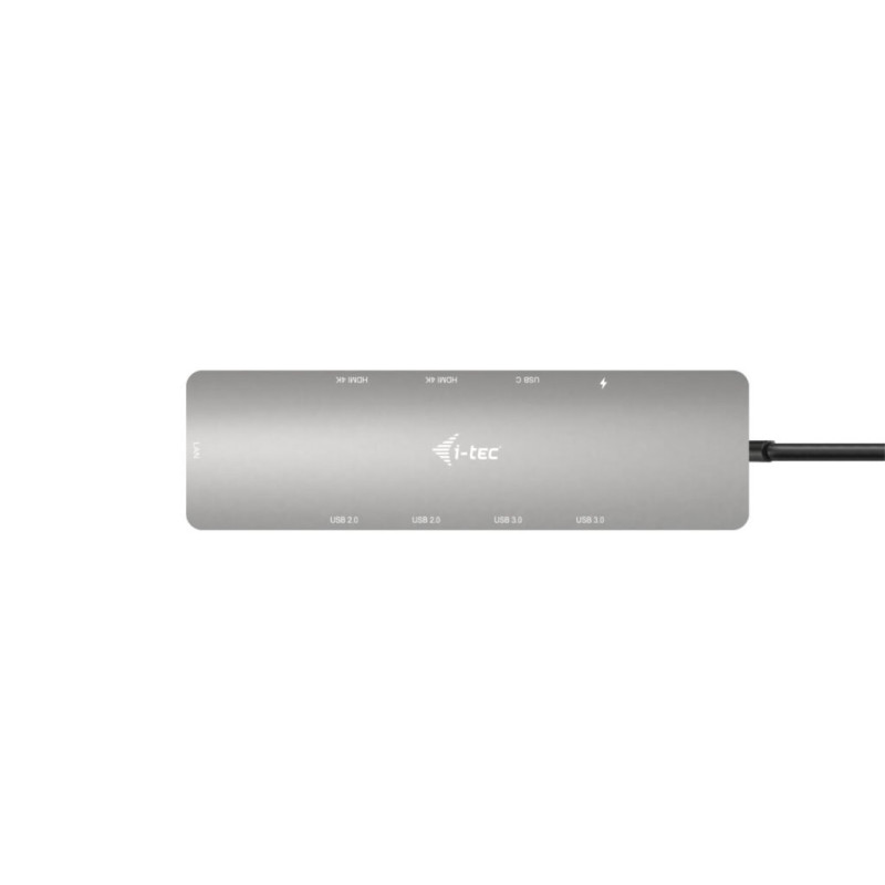i-tec USB-C Metal Nano 2x HDMI Docking Station, PD 100W + Charger 100W (bundle)