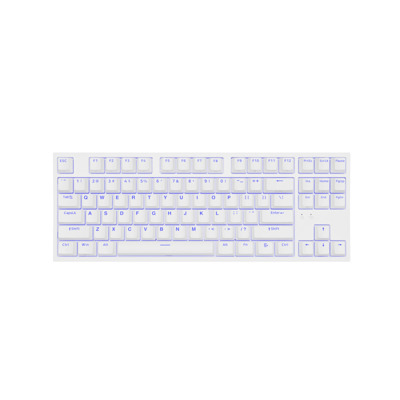 Genesis herná mechanická klávesnica THOR 404/RGB/Khail Box Brown/Drôtová USB/US layout/Biela