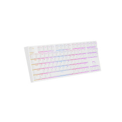 Genesis herná mechanická klávesnica THOR 404/RGB/Khail Box Brown/Drôtová USB/US layout/Biela