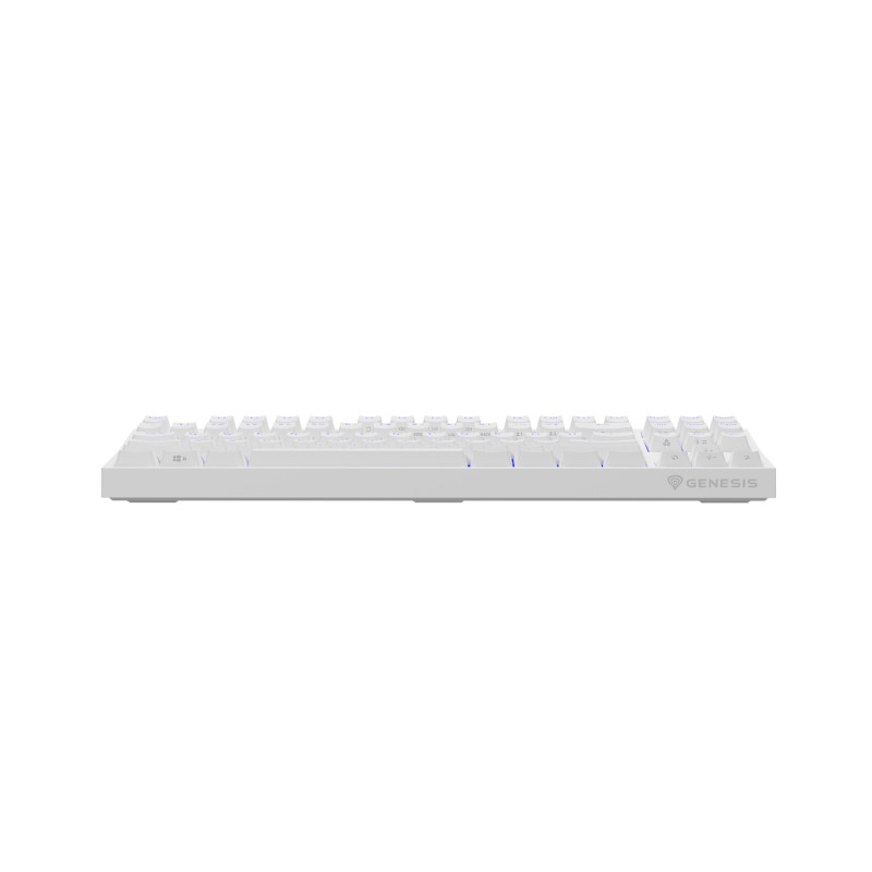Genesis herná mechanická klávesnica THOR 404/RGB/Khail Box Brown/Drôtová USB/US layout/Biela