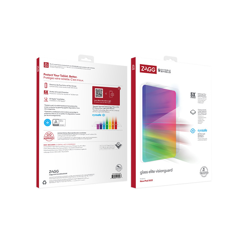 INVISIBLESHIELD - ZAGG Invisible Shield Elite VisionGuard sklo Apple iPad 10.9 2022