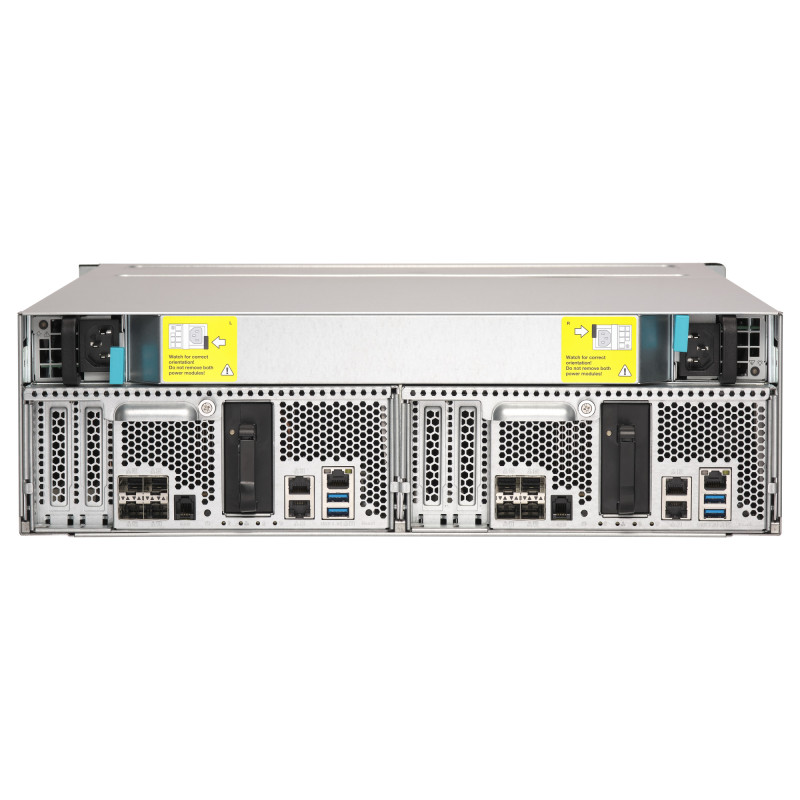 QNAP ES1686Adc-2142IT-128G (Duálny radič, 2x Xeon, 2x 64GB RAM, 16x 3,5''/2,5'' SAS & U.2/ U.3)