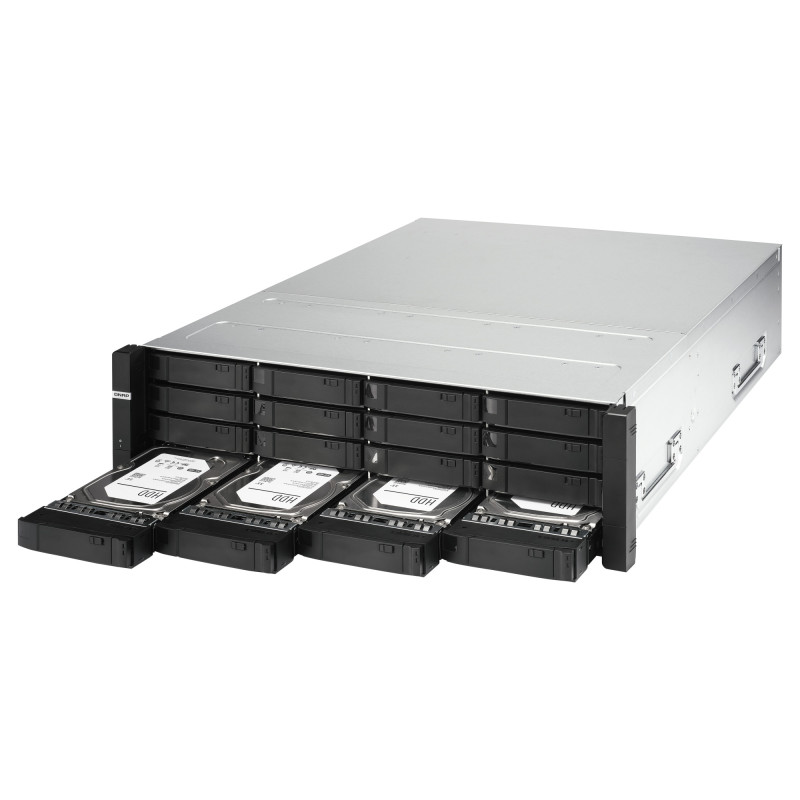 QNAP ES1686Adc-2142IT-128G (Duálny radič, 2x Xeon, 2x 64GB RAM, 16x 3,5''/2,5'' SAS & U.2/ U.3)