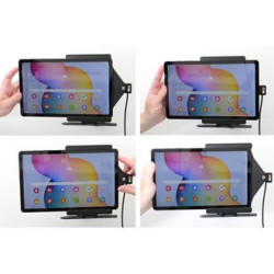 BRODIT - Brodiť držiak do auta pre Samsung Galaxy Tab S6 Lite (SM-P610/SM-P615), skryté nabíjanie