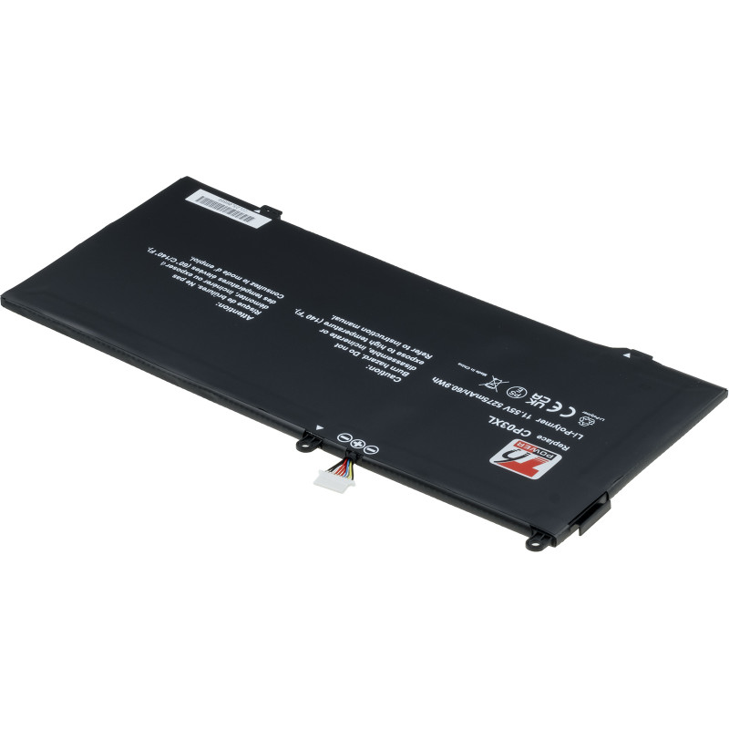 Batérie T6 Power HP Spectre 13-ae000 x360, 13-ae500 x360, 5275mAh, 60Wh, 3cell, Li-pol