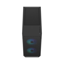 Fractal Design Focus 2 RGB Black TG Clear Tint/Midi Tower/Transpar./Black