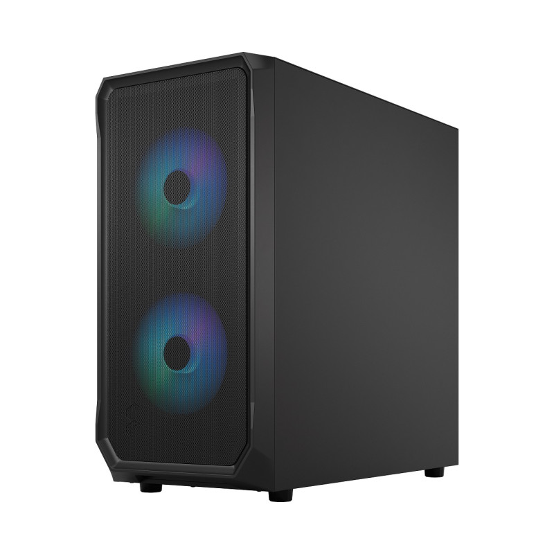 Fractal Design Focus 2 RGB Black TG Clear Tint/Midi Tower/Transpar./Black