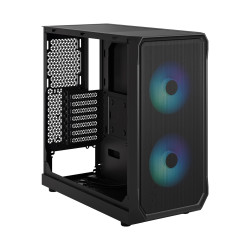 Fractal Design Focus 2 RGB Black TG Clear Tint/Midi Tower/Transpar./Black