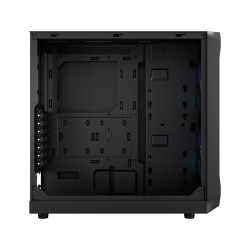 Fractal Design Focus 2 RGB Black TG Clear Tint/Midi Tower/Transpar./Black
