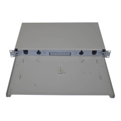 OEM - 19'' Optická vana 24xSC simplex vrátane kazety sivá