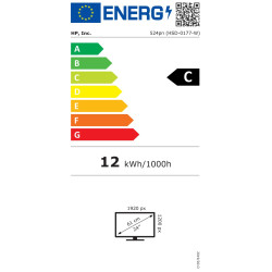 HP/524pn/23,8''/IPS/FHD/100Hz/5ms/Blck-Slvr/3R
