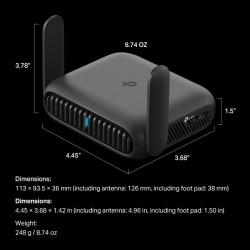 TP-LINK TL-WR3602BE BE3600 WiFi7 Pocket Router