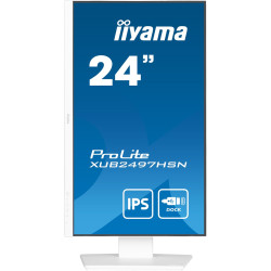 iiyama ProLite/XUB2497HSN-W2/23,8''/IPS/FHD/100Hz/1ms/White/3R