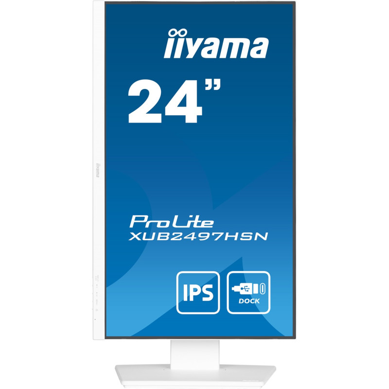 iiyama ProLite/XUB2497HSN-W2/23,8''/IPS/FHD/100Hz/1ms/White/3R