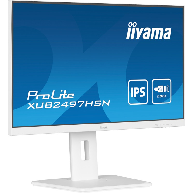 iiyama ProLite/XUB2497HSN-W2/23,8''/IPS/FHD/100Hz/1ms/White/3R