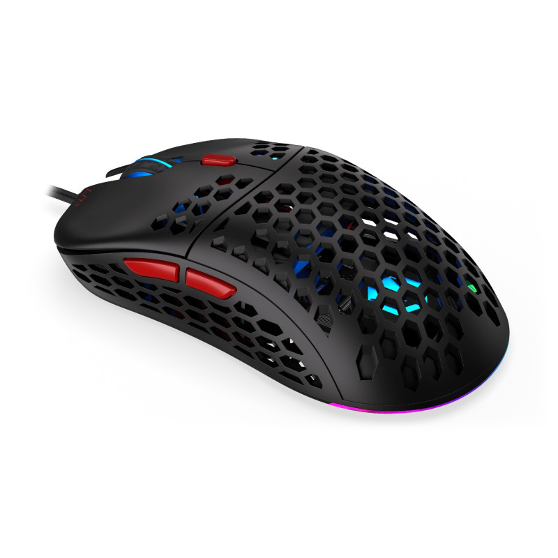 Endorfy LIX Plus/Herná/Optická/Pre pravákov/19 000 DPI/Drôtové USB-A/Čierna