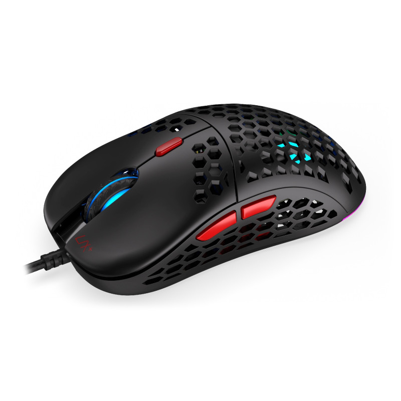 Endorfy LIX Plus/Herná/Optická/Pre pravákov/19 000 DPI/Drôtové USB-A/Čierna
