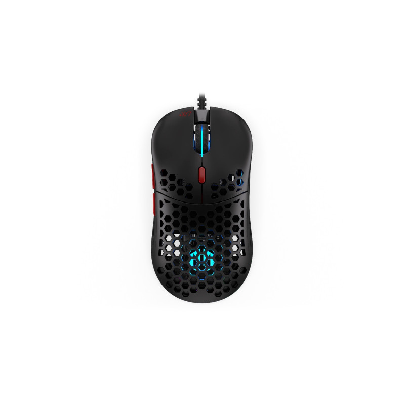 Endorfy LIX Plus/Herná/Optická/Pre pravákov/19 000 DPI/Drôtové USB-A/Čierna