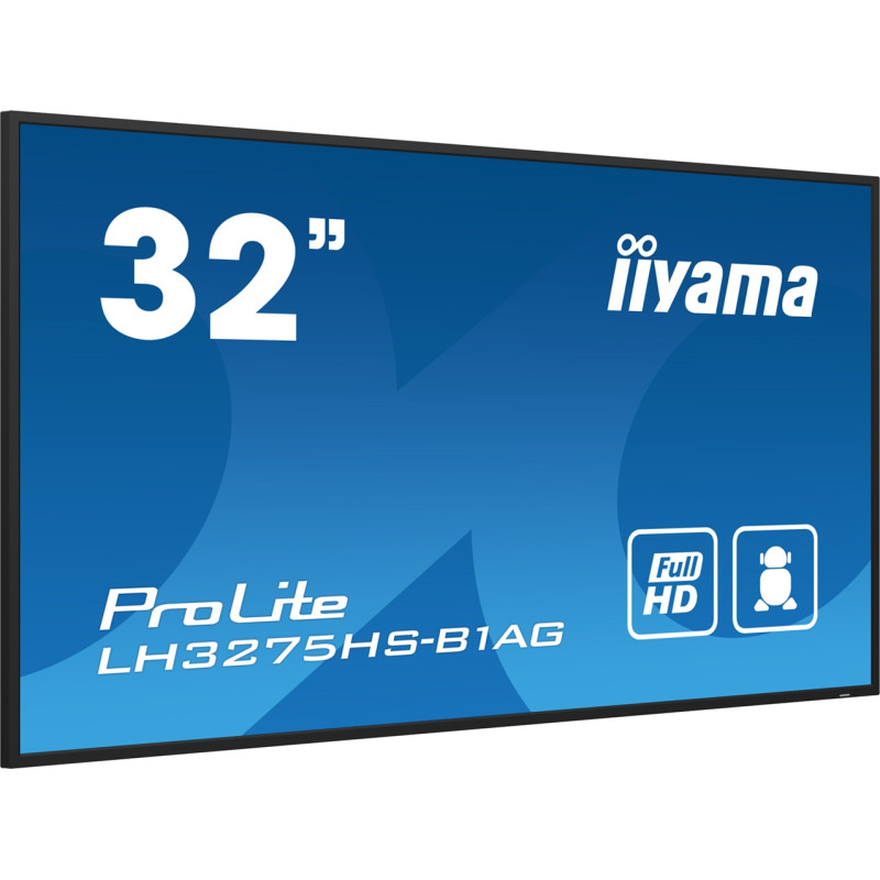 32'' iiyama LH3275HS-B1AG: IPS, FHD, Android, 24/7
