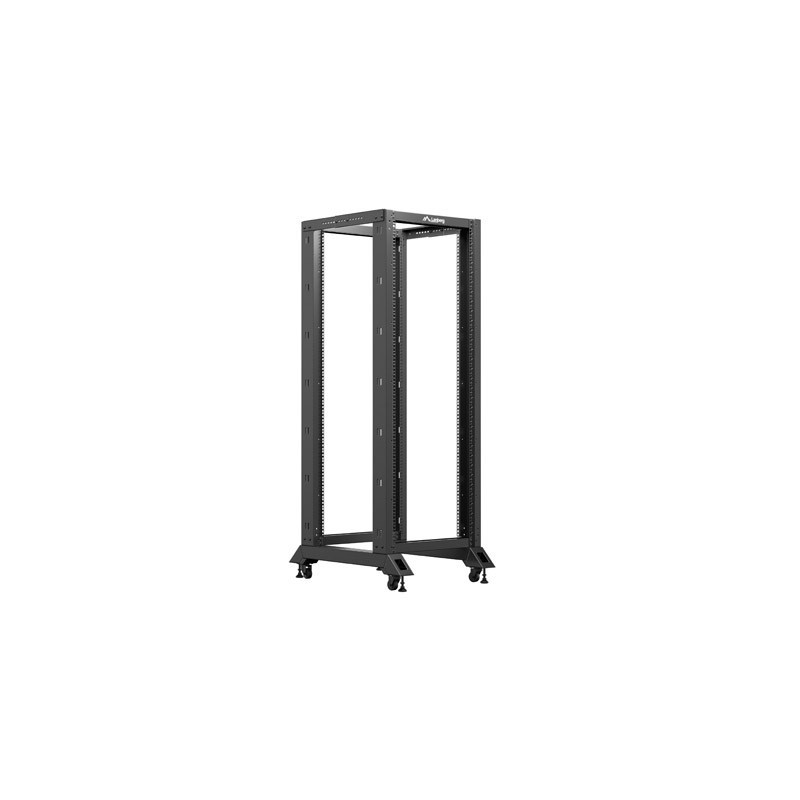 LANBERG OTVORENÝ RACK 32U 600X800 ČIERNY V2