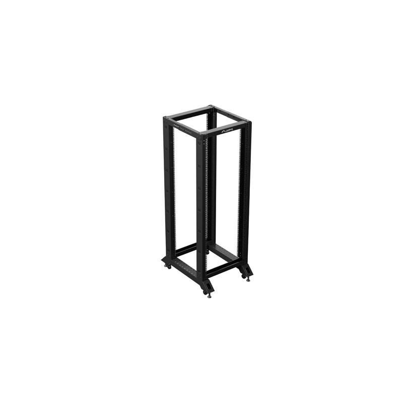 LANBERG OTVORENÝ RACK 32U 600X800 ČIERNY V2