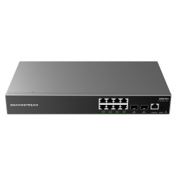 Grandstream GWN7801 L2+ Managed Network Switch 8x 1Gb RJ45, 2x SFP, DHCP, QoS, VLAN