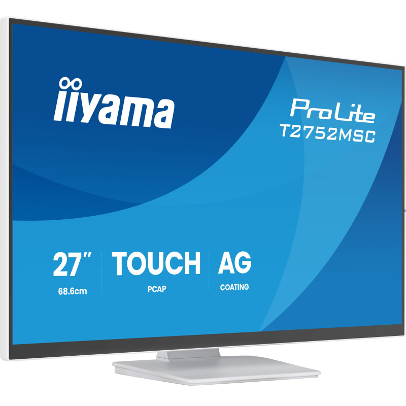 27'' iiyama T2752MSC-W1AG: IPS, FHD, HDMI, DP