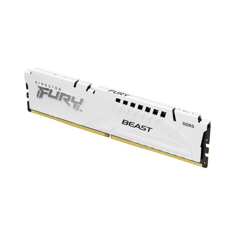 Kingston FURY Beast/DDR5/64GB/5200MHz/CL40/4x16GB/White