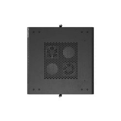 LANBERG 19'' VOĽNE STOJÚCA RACKOVÁ SKRIŇA 27U/600X600 (FLAT PACK) S PRESKLENÝMI DVERAMI ČIERNA