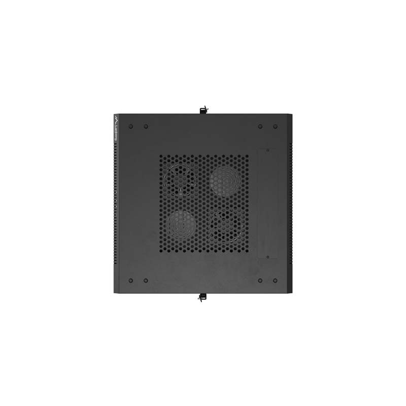 LANBERG 19'' VOĽNE STOJÚCA RACKOVÁ SKRIŇA 27U/600X600 (FLAT PACK) S PRESKLENÝMI DVERAMI ČIERNA
