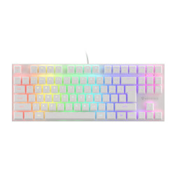 Genesis herná mechanická klávesnicaTHOR 303/RGB/Outemu Brown/Drôtová USB/US layout/Biela