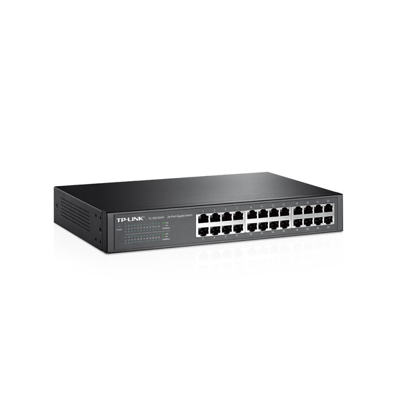 TP-Link TL-SG1024D 24xGb stolný/rackový fanless switch