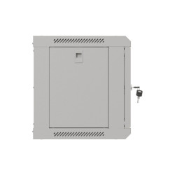 LANBERG 19'' RACKOVÁ SKRIŇA PRO MONTÁŽ NA STENU 6U/540X350 (FLAT PACK) S PROSKLENÝMI DVERAMI ŠEDÁ