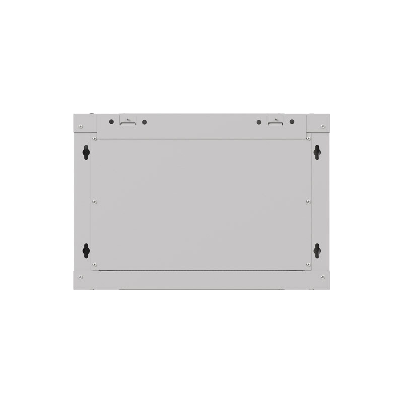 LANBERG 19'' RACKOVÁ SKRIŇA PRO MONTÁŽ NA STENU 6U/540X350 (FLAT PACK) S PROSKLENÝMI DVERAMI ŠEDÁ