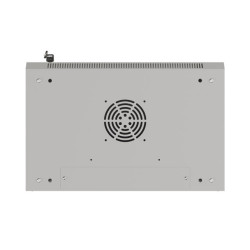 LANBERG 19'' RACKOVÁ SKRIŇA PRO MONTÁŽ NA STENU 6U/540X350 (FLAT PACK) S PROSKLENÝMI DVERAMI ŠEDÁ