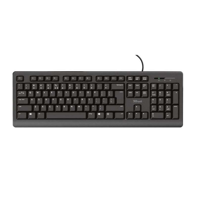 TRUST PRIMO/Drôtová USB/HU layout/Čierna