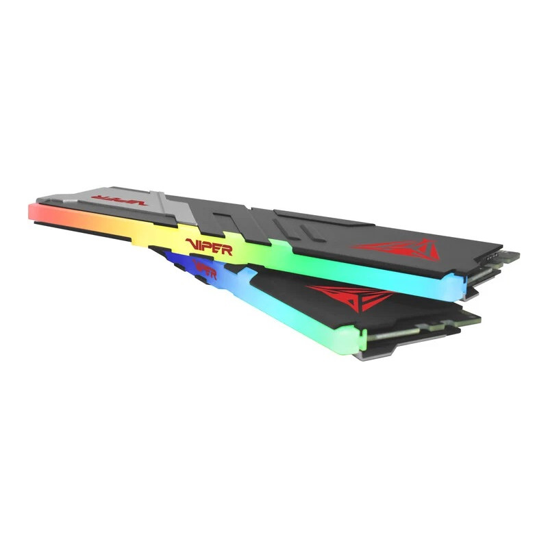 Patriot Viper Venom/DDR5/32GB/6400MHz/CL32/2x16GB/RGB/Black/Silv
