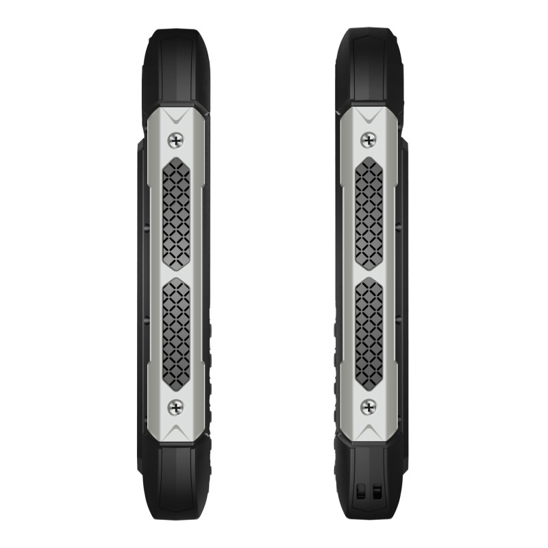 EVOLVEO StrongPhone H1, IP68 odolný Dual SIM telefón, 2,8'' LCD, 5000mAh, Powerbanka, černo-strieborný