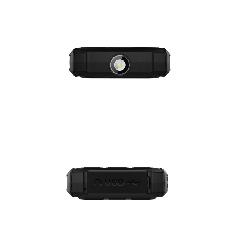 EVOLVEO StrongPhone H1, IP68 odolný Dual SIM telefón, 2,8'' LCD, 5000mAh, Powerbanka, černo-strieborný
