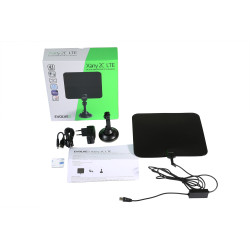 EVOLVEO Xany 2C LTE 230/5V, aktívna pokojová anténa FM/DAB+/DVB-T/T2, filter LTE