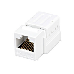 SCHRACK - Keystone RJ45 AMPARO Cat.6 SFA biely