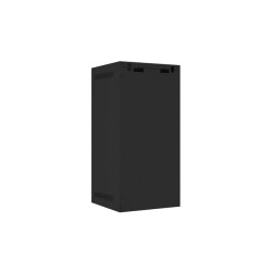 LANBERG RACKOVÁ SKRIŇA 10'' NÁSTENNÁ 12U/280X310 PRO VLASTNÚ MONTÁŽ S KOVOVÝMI DVERAMI ČIERNA-FLAT PACK