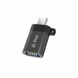 ADAPTÉR OTG USB-C / USB-A (samica) ČIERNY