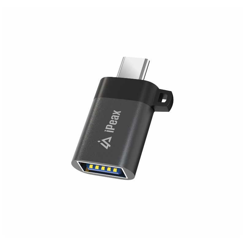ADAPTÉR OTG USB-C / USB-A (samica) ČIERNY