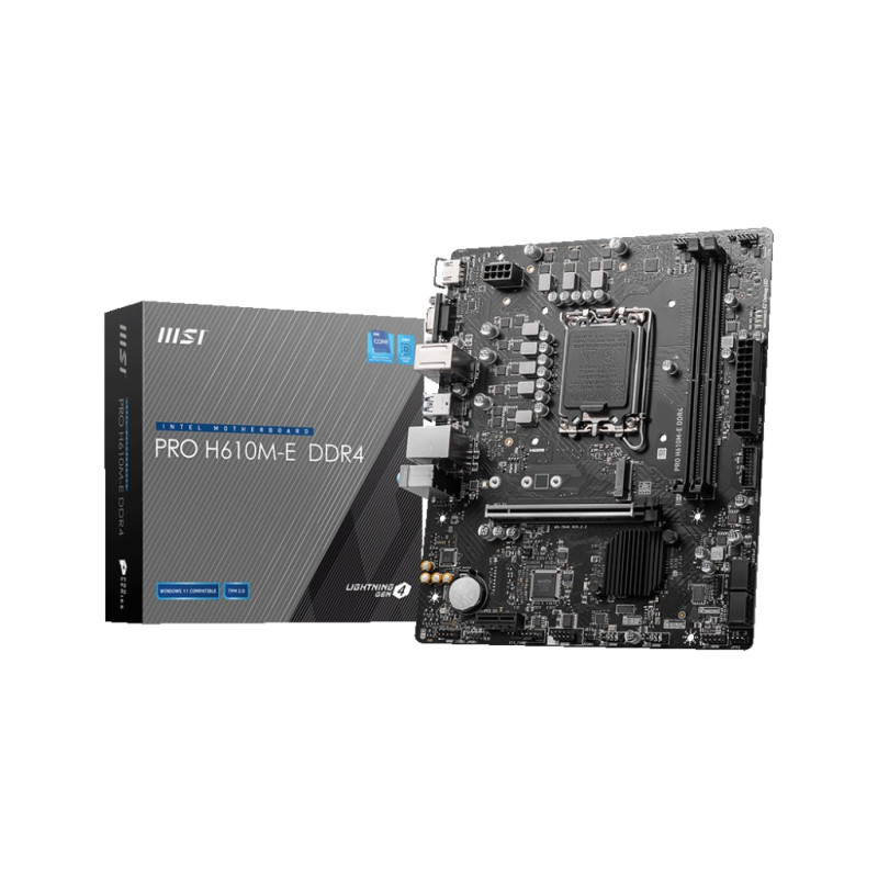 MSI PRE H610M-E DDR4/LGA 1700/mATX