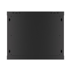 LANBERG 19'' RACKOVÁ SKRIŇA PRO MONTÁŽ NA STENU 9U/600X450 PRO VLASTNÚ MONTÁŽ S KOVOVÝMI DVERAMI ČIERNA